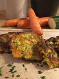 Zucchini-Möhren-Puffer