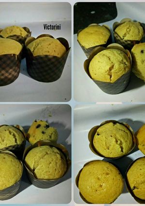 Foto resep Muffin vanilla choco chips buttermilk