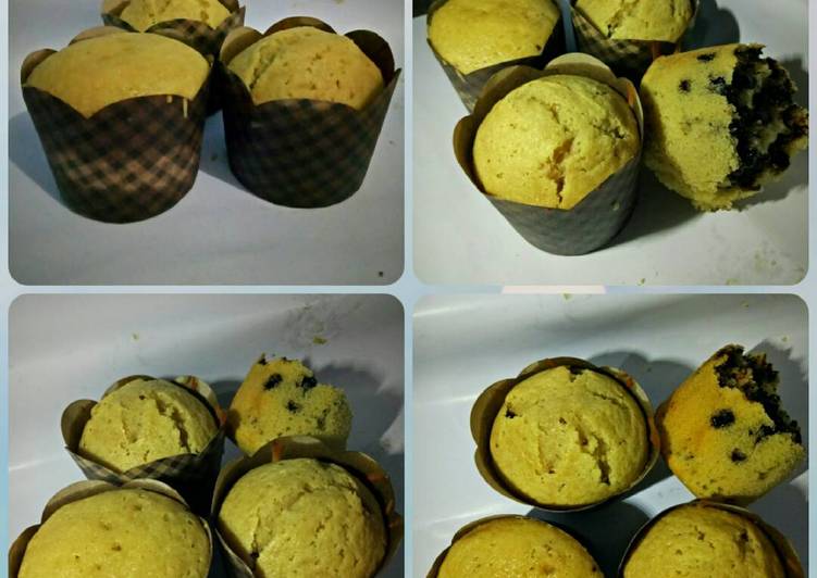 Resep Muffin vanilla choco chips buttermilk yang Lezat