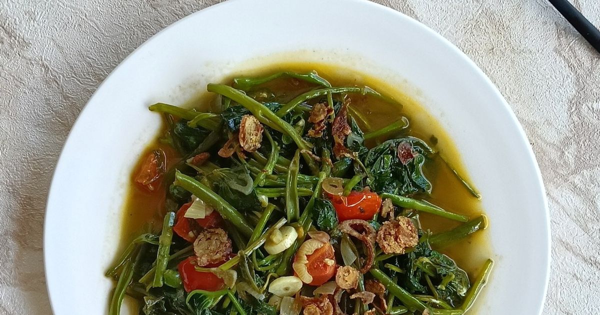 Tumis Kangkung Sambal Embe
