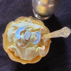 A picture of Mango shrikhand.