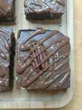 🍫Dark Chocolate and Red Bean Brownies