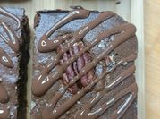 Une photo de haricots rouges chocolat