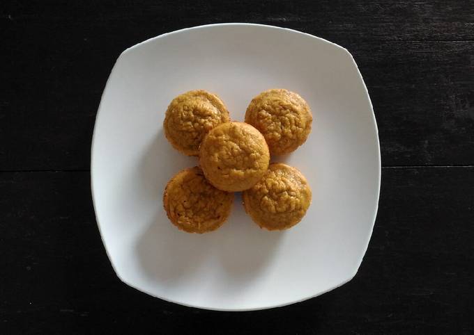 Cara Gampang Membuat Muffin Pisang Kepok yang Enak