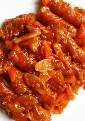 Foto resep Sosis saus BBQ (ala-ala)