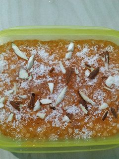 साबूदाना हलवा (sabudana halwa recipe in Hindi) रेसिपी मुख्य फोटो