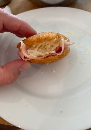 A picture of Arepas Maracuchas.
