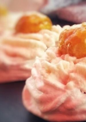 Foto di Cestino di meringa alle castagne