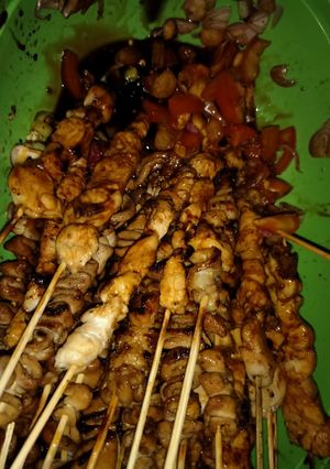 Foto resep Sate ayam bumbu mentah