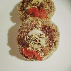 A picture of Vegetable cutlet.