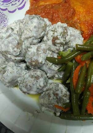 A picture of Dill Sauce Meatballs.