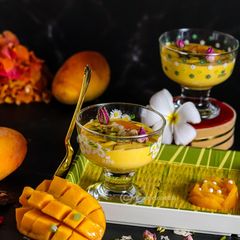 A picture of Mango Shrikand.
