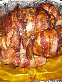 A picture of Bacon Wrapped Turkey.