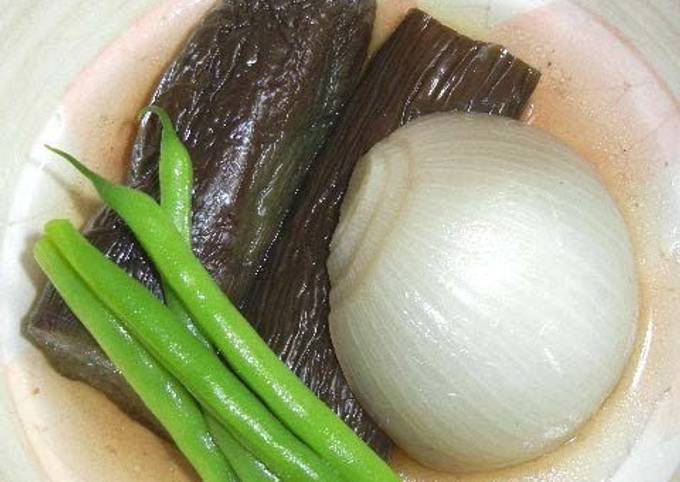 Stewed Eggplants and Onions