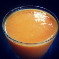 A picture of Mango Milk shake 🍹.