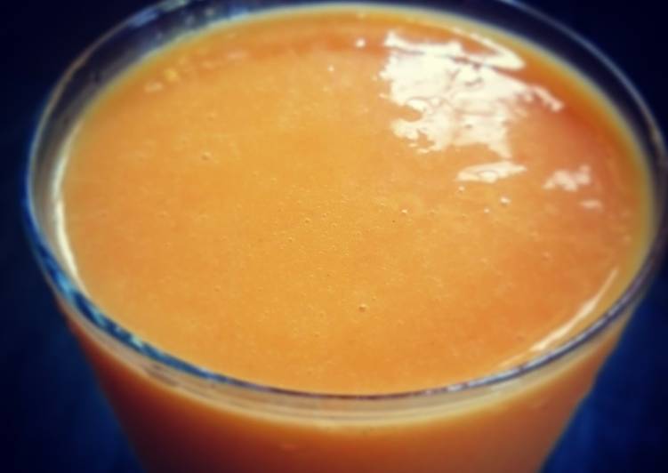 Simple Way to Make Favorite Mango Milk shake 🍹