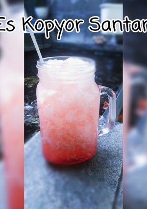Foto resep Es Kopyor Santan