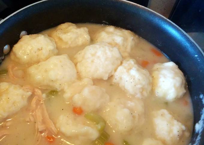 Easiest Way to Make Homemade Chicken and dumplings