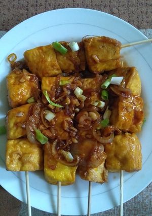 Foto resep Tahu Teriyaki / Sate Tahu Teriyaki