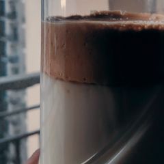 A picture of Dalgona Coffee.