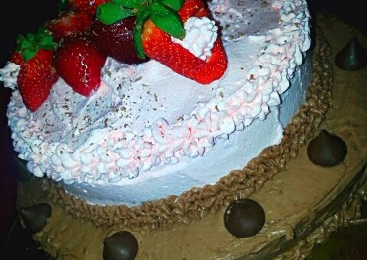 Watermelon Mochaccino Cake Watermelon Mochaccino Cake