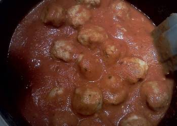 Easy Make Recipe Homemade Parmesan Meatballs Marinara Delicious and Healthy