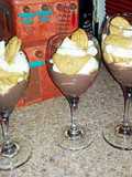 ~Nutter Butter Banana Chocolate Parfaits~