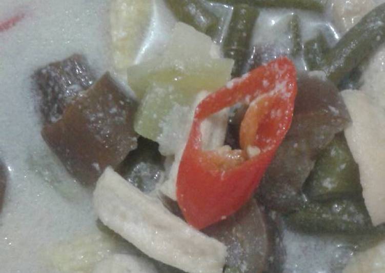 Bahan Sayur lodeh | Langkah Membuat Sayur lodeh Yang Enak Dan Mudah