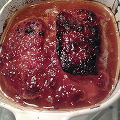 A picture of Hawaiian pork slow roasted.