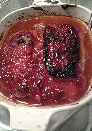 A picture of Hawaiian pork slow roasted.