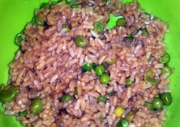 Recipe of Tasty Quick fried vegetable rice