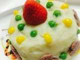 potato birthday cake