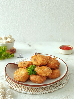 Foto resep Perkedel Tahu Putih
