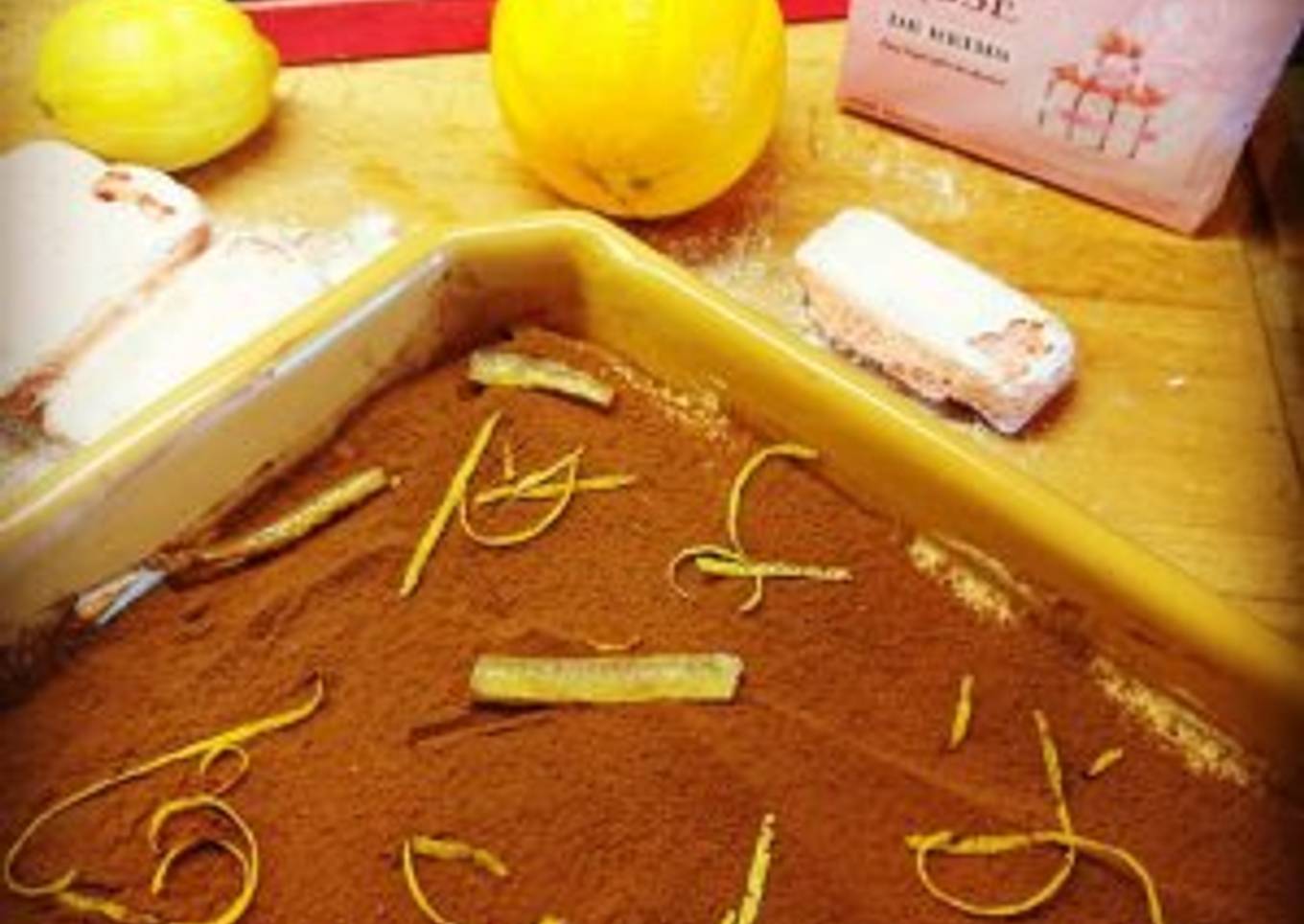 Tiramisu aux agrumes