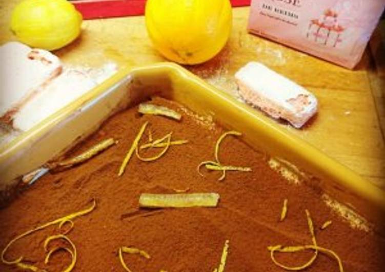 Les Meilleures Recettes de Tiramisu  aux agrumes