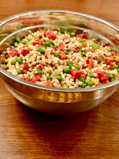Una foto de Ensalada de granizo con atún