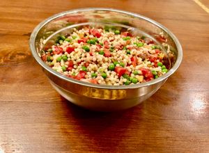 Una foto de Ensalada de granizo con atún