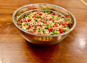 Una foto de Ensalada de granizo con atún
