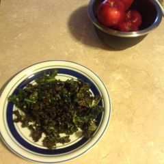 A picture of Kale Chips.
