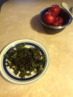 A picture of Kale Chips.