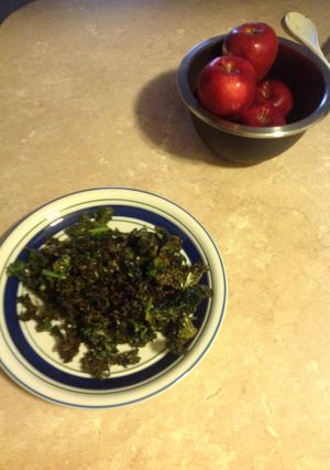 A picture of Kale Chips.