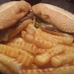 A picture of Philly cheese steak sandwiches.