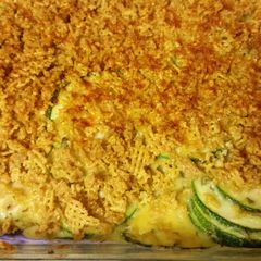 A picture of Zucchini Parmesan Casserole.