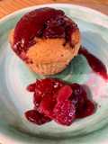 Muffins cerises 🍒 🍒et sa compotée 🍒🍒🍒🍒