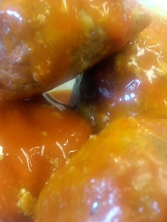 A picture of Buffalo Turkey Meatballs.
