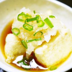 A picture of Non-fried Agedashi Tofu with Firm Tofu.
