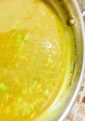 A picture of Mudavattukal soup.