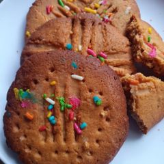 A picture of Peanut butter cookies.