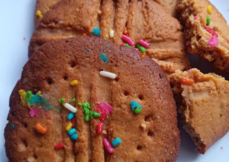Recipe of Speedy Peanut butter cookies