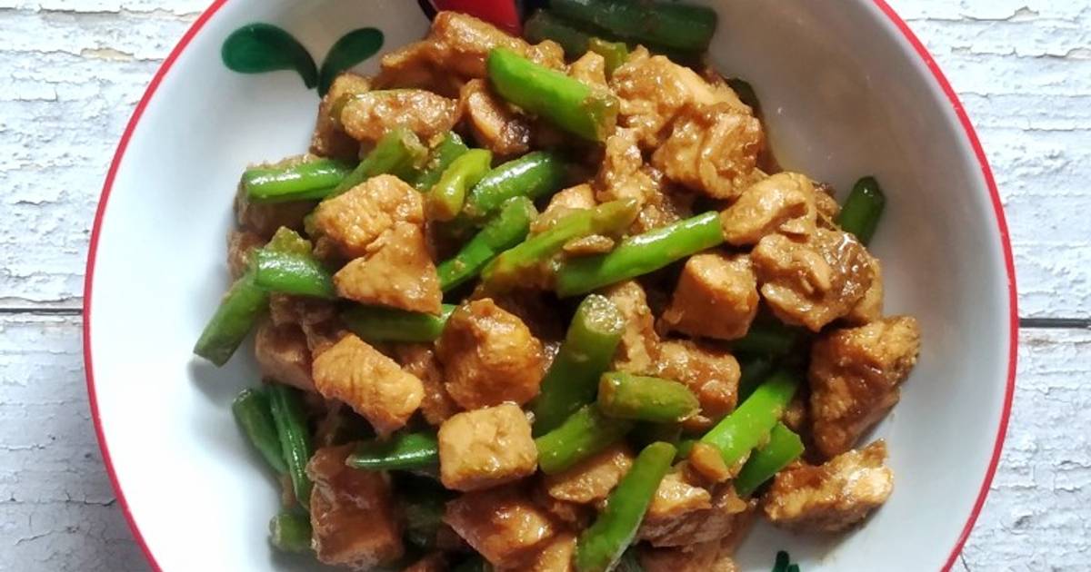 Resep Tumis Buncis Saori Ayam Fillet Oleh Dde Winda Cookpad